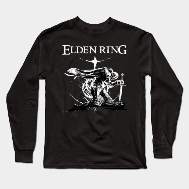 elden ring Long Sleeve T-Shirt by Haunted House Tattoo